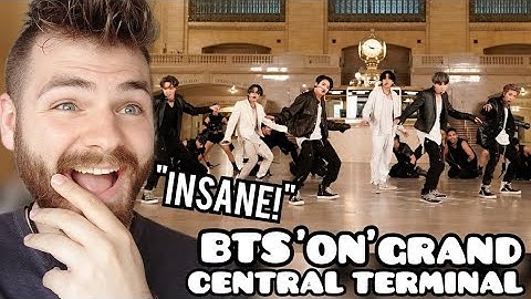 First Time Reacting to BTS "ON" at Grand Central Terminal for The Tonight Show REACTION!