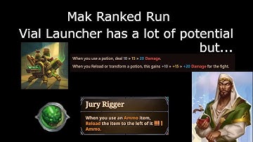 Vial Launcher has a lot of potential! - The Bazaar - Mak Ranked run