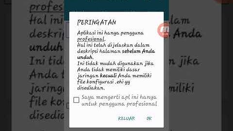 Cara Menggunakan Aplikasi Http Injector Untuk Kartu Tri (GRATIS INTERNET)