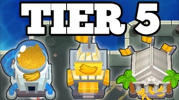 So i used every 5th tier banana farm in Bloons TD Battles 2!