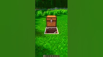 Minecraft Automatic Trashcan 🗑️#minecraft