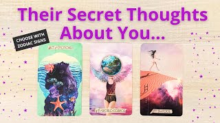 🔥WHAT ARE THEY SECRETLY THINKING ABOUT YOU? 💘 PICK A CARD 🌹 LOVE TAROT READING 😍 TIMELESS