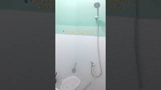 Kamar Mandi Ukuran 1,25 x 1,75 meter by @lilisaryani___ #kamarmandi #kamarmandiminimalis