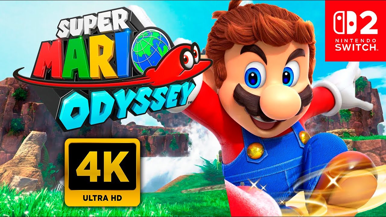 SWITCH 2] SUPER MARIO ODYSSEY EM 4K - QUE COISA MARAVILHOSA! - YouTube