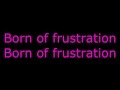 JAMES BORN OF FRUSTRATION LYRICS mp3
