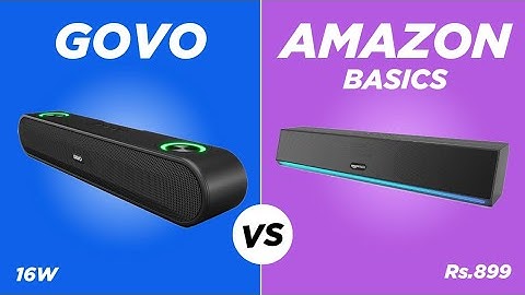 16W-luidspreker onder de 1000 euro 💥 Govo 200/220 vs Amazon Basics X20G | Vergelijking