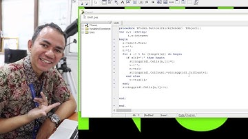 [Dynamic Stringgrid] Menampilkan Data dari Edit dengan Pemisah Titik Koma
