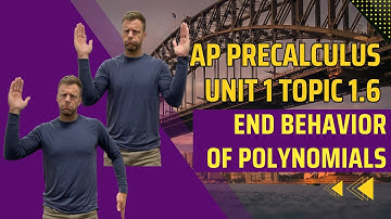 End Behavior of Polynomials - AP Precalculus Topic 1.6