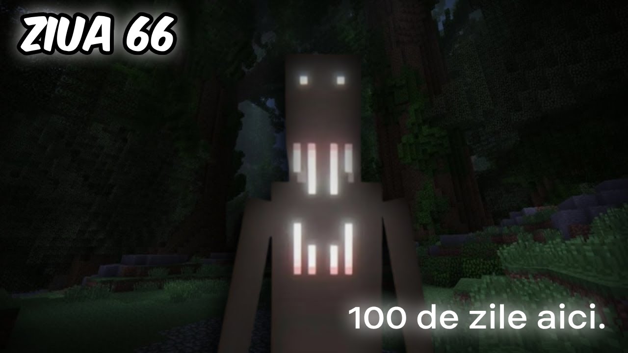Am Supravietuit 100 de ZILE Intr-o Lume ABANDONATA pe Minecraft.