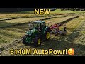 Stufenloser 6M Im PRAXISEINSATZ! John Deere 6140M AutoPowr beim Schwadern! Was steckt in Ihm?