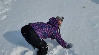 Playing In Snow