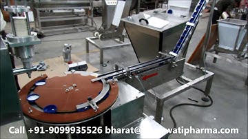 Automatic Single Head Cap Lining / Wad Inserting Machine with Cap Elevator