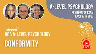 AQA A Level Psychology | Conformity  | Live Stream