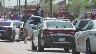 Staff at Wilmer-Hutchins High School return one week after gunman opens fire on campus