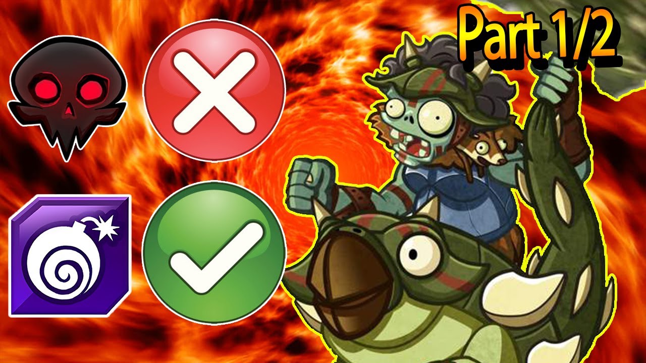 Tankylosaurus Without Deadly! But More Dangerous! ♣ PvZ Heroes Part 1