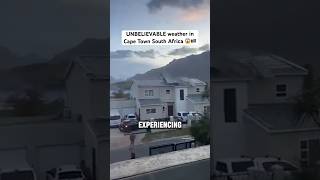 CRAZY Weather in Cape Town South Africa 😱🇿🇦 #southafrica #southafrican #capetown CRAZY Weather in Cape Town South Africa 😱🇿🇦 #southafrica #southafrican #capetown