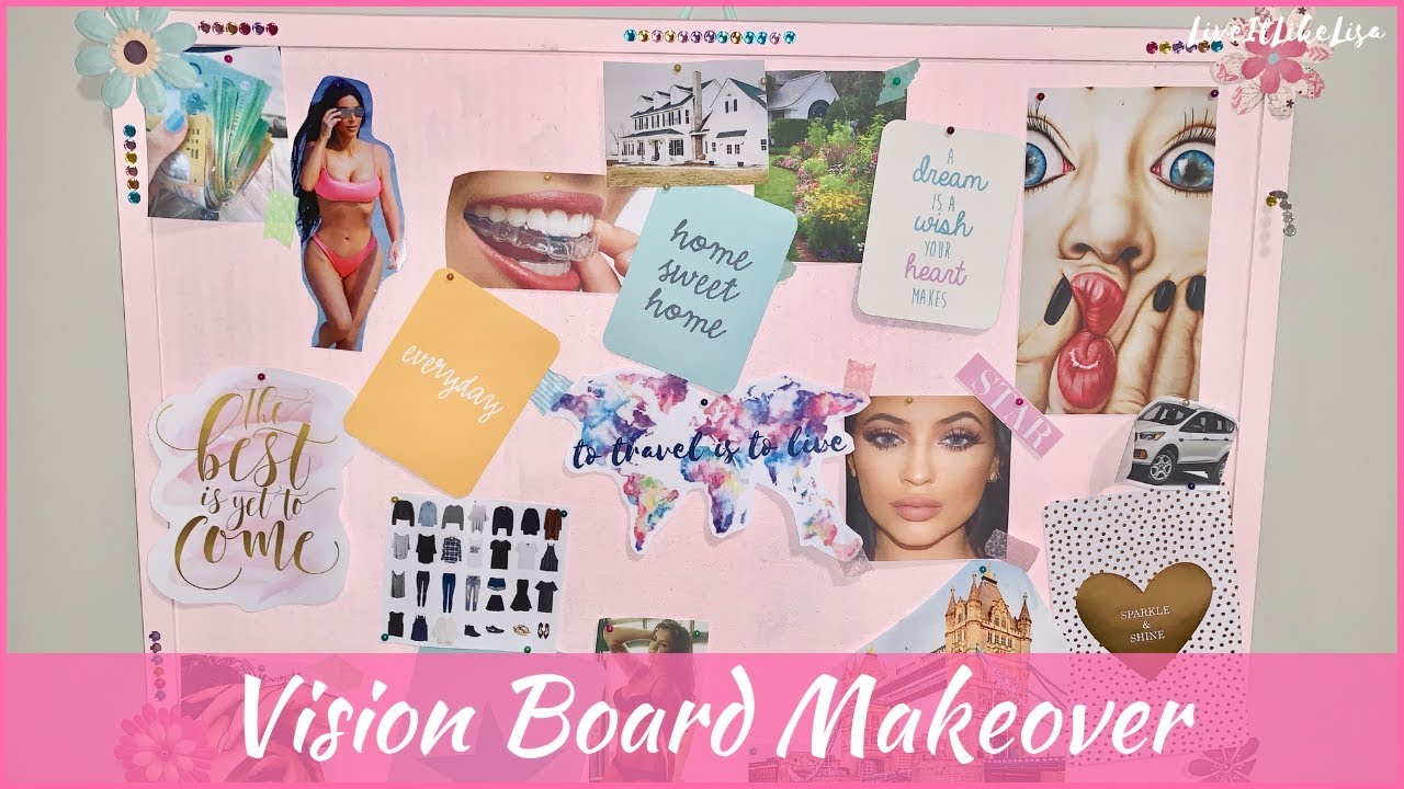 DIY | How To Create A Vision Board - YouTube