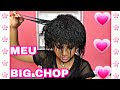 BIG CHOP(Meu BC,com 9 meses em transição capilar) POR DRIKA  ROCHA