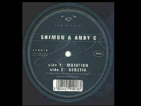 未使用 Shimon & Andy C - Mutation / Genetix Andy C & Shimon – Mutation / Genetix – Vinyl (12
