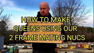 How To Make Queens Using 2 Frame Mating Nuc