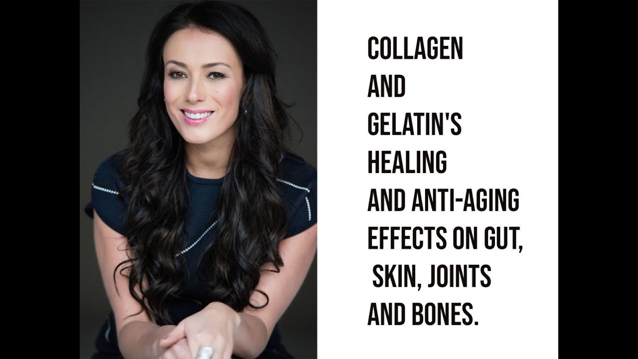 Collagen and gelatin healing and anti-aging effects on gut, skin, joints and bones.