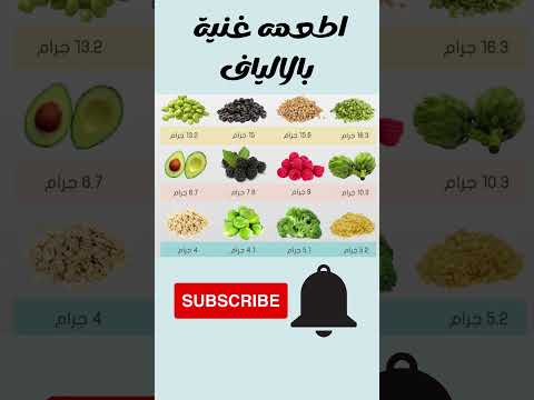 اطعمه غنية بالالياف   تغذيه علاجيه معلومات صحية
