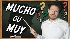 MUY, MUCHO ? Comment dire BEAUCOUP et TRÈS en ESPAGNOL ? 🇪🇸