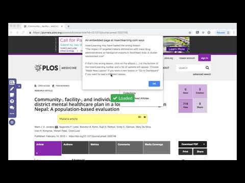 Lessons on sites with a query string