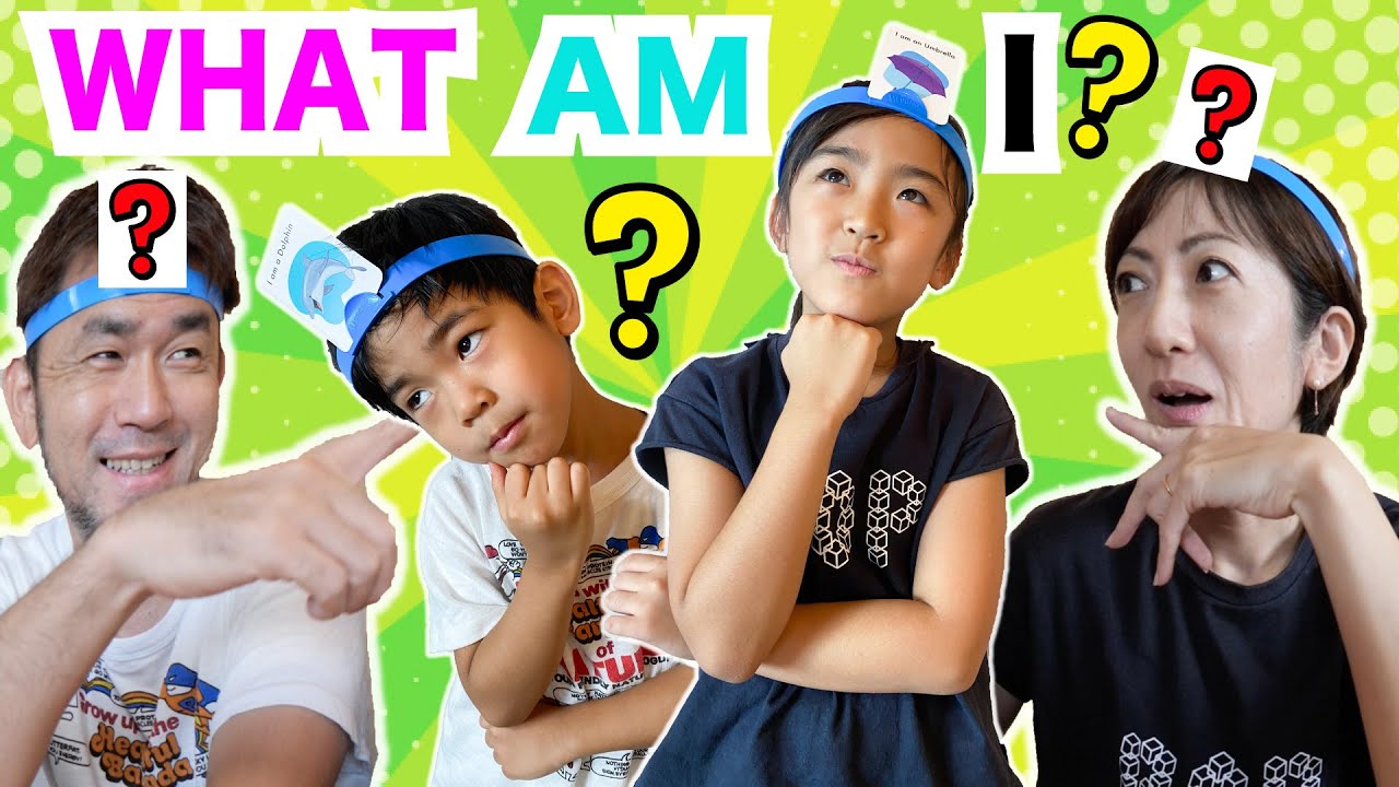 Boys vs. Girls! What Am I? Game! HEDBANZ - YouTube
