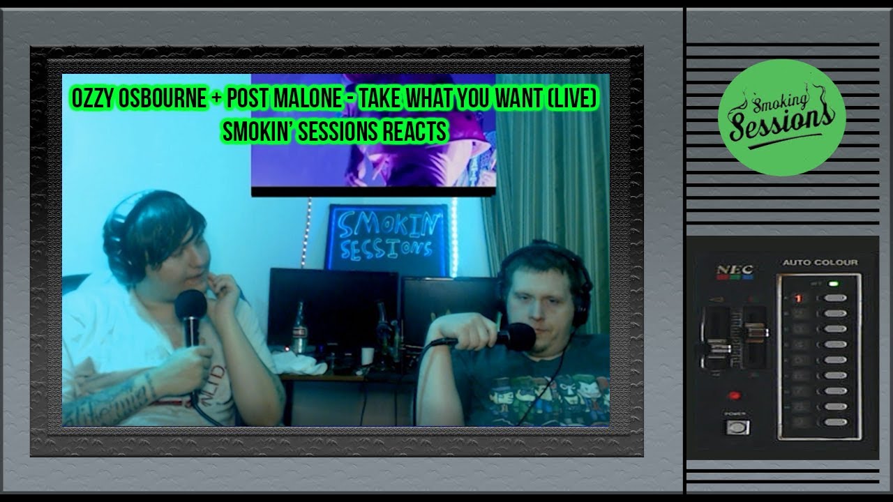 Ozzy Osbourne & Post Malone - Take What You Want (Live Performance) : Smokin' Sessions Reacts Ozzy Osbourne & Post Malone - Take What You Want (Live Performance) : Smokin' Sessions Reacts