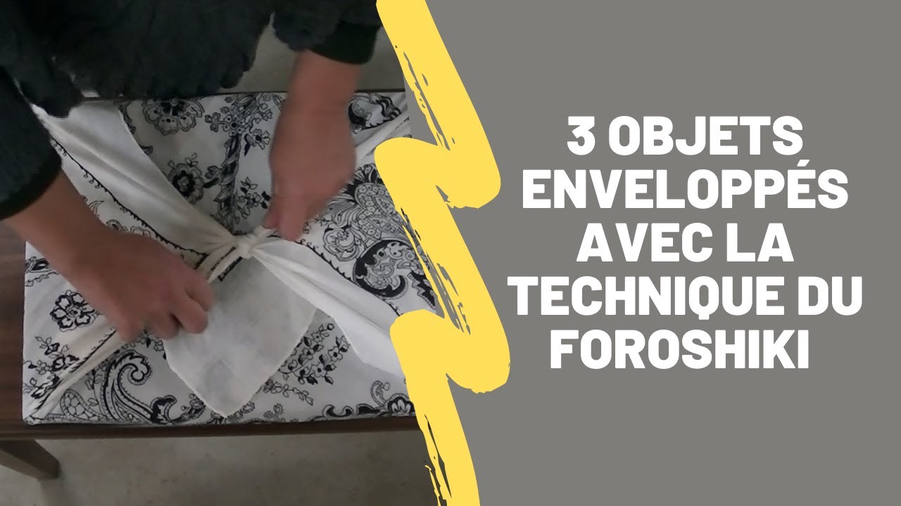 furoshiki wrapping cloth Tuto Prévention #15 : Le Furoshiki II