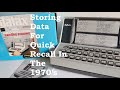 Desktop Powered Data Retrieval in the 1970&#39;s (Datax TBX-30)