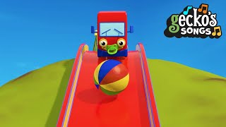 Boo Boo Baby Truck Song | Nursery Rhymes \& Kids Songs | Gecko's Garage | Trucks For Toddlers