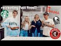 recreating fast food menu items!! | Pressley Hosbach ft. Sawyer, Donlad, & Indi!!