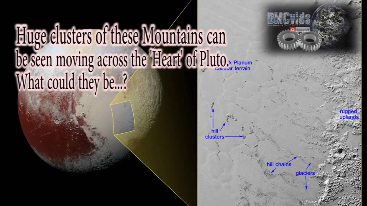 Alien Sightings 2016   Giant Extraterrestrial Tanks Moving Across Heart of Pluto    Life on Pluto
