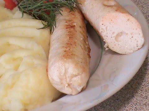 Видео рецепт Домашние сосиски из курицы