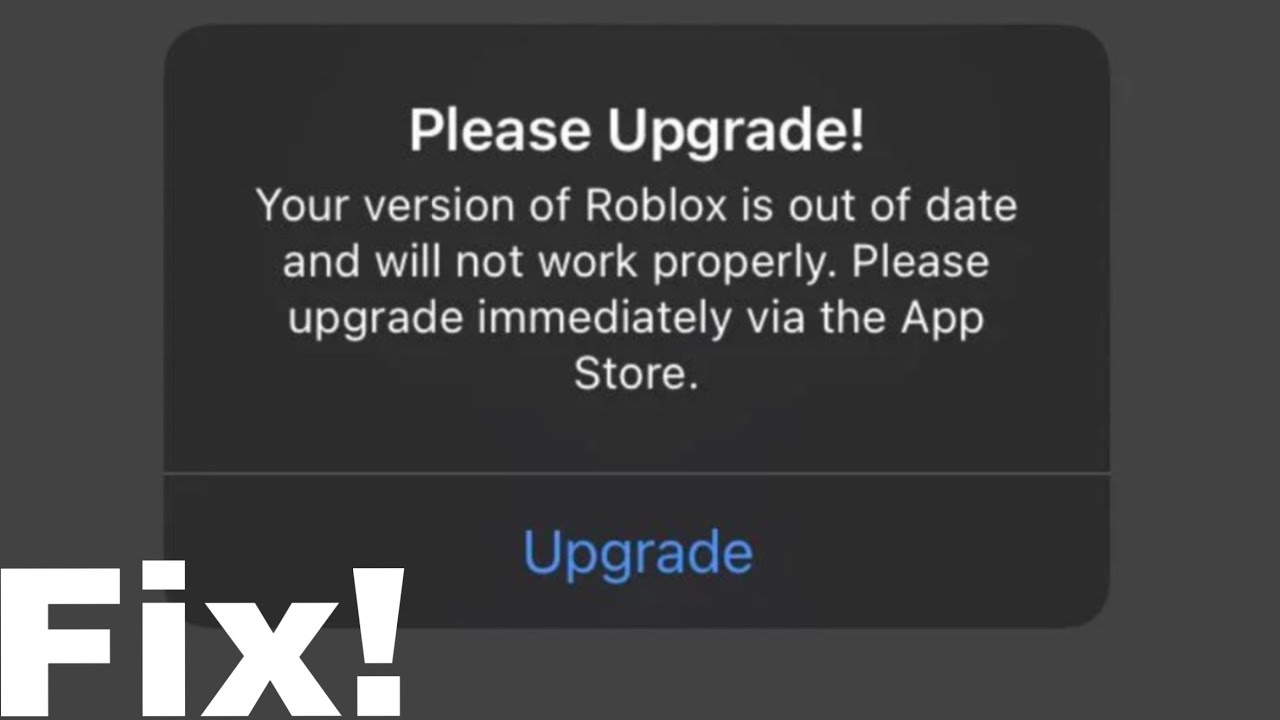 How to fix “Please Upgrade!” for Roblox Scripts! (Esign) - YouTube