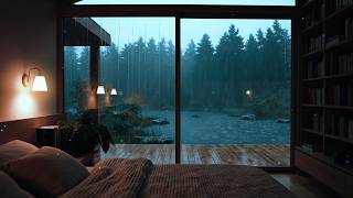 Cozy Rainy Thunderstrom Night 🌧️ | Gentle Piano Music for Deep Sleep, Study &amp; Relaxation #11