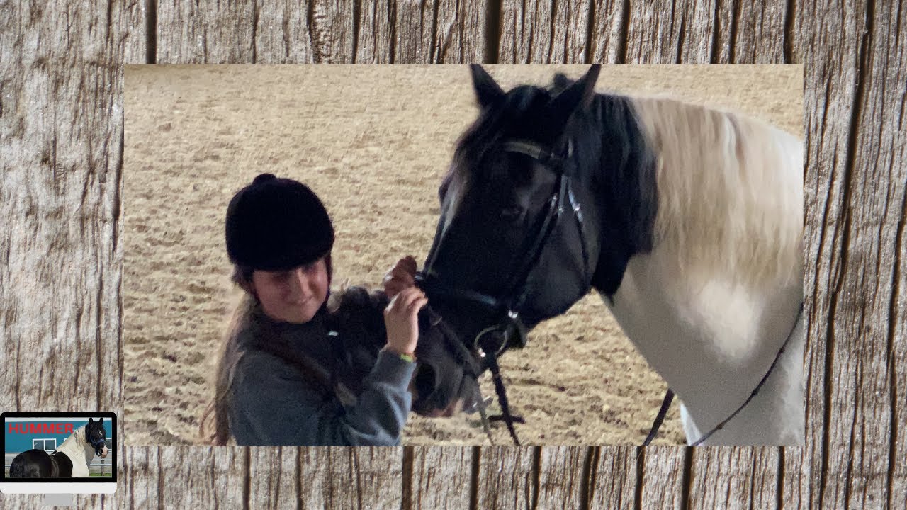 Vandaag weer springen met Hummer. Blijf ik zitten?