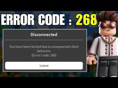 Fix Roblox Error Code 268 