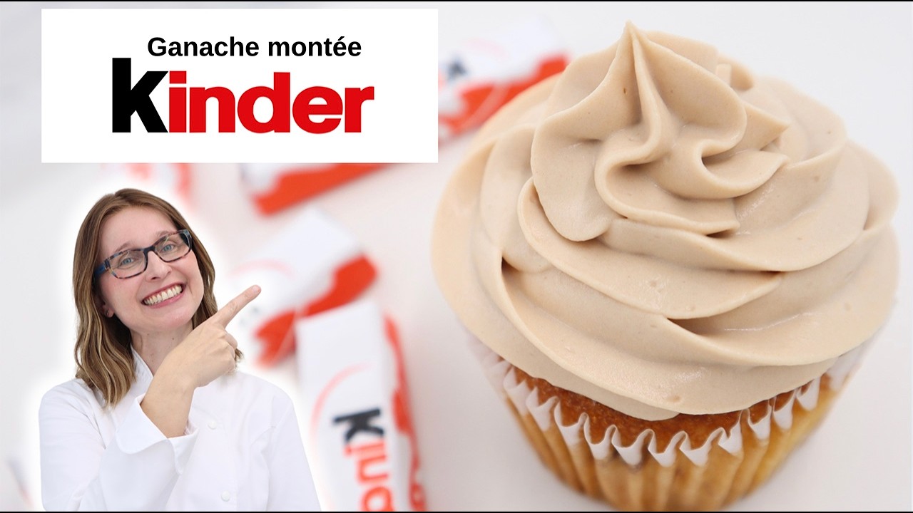 🍫 GANACHE MONTÉE CHOCOLAT KINDER 🍫 Recette FACILE pour Layer Cake Number Cake Gâteau d'anniversaire