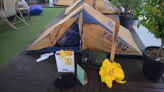 Dutch Railways turned Utrecht Central Station into a temporary camp for students.