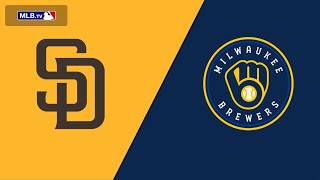 Padres vs Brewers Full Game | MLB Games
