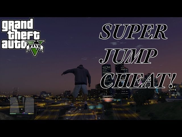 GTA 5 - Código do Super Pulo (Super Jump Cheat Code) 