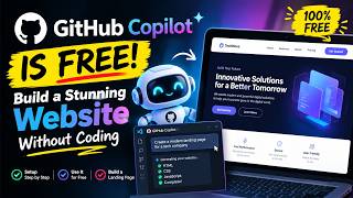 Information GitHub Copilot is FREE Now — I Built a Landing Page Without Writing Code News