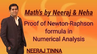 Proof of Newton-Raphson Method in Numerical Analysis
