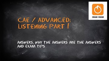 CAE / Advanced Listening part 1: Multiple Choice (engexam.info)
