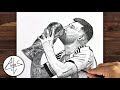 How to draw lionel messi  drawing tutorial step by step