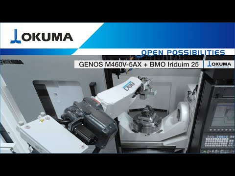 Vertical 5-Axis Machining Centre - GENOS M460V-5AX with BMO Iriduim 25