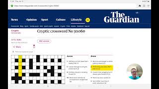 Guardian Cryptic Crossword (Thursday, 16 July 2026) by Anto